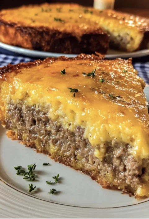 Classic Cheeseburger Pie