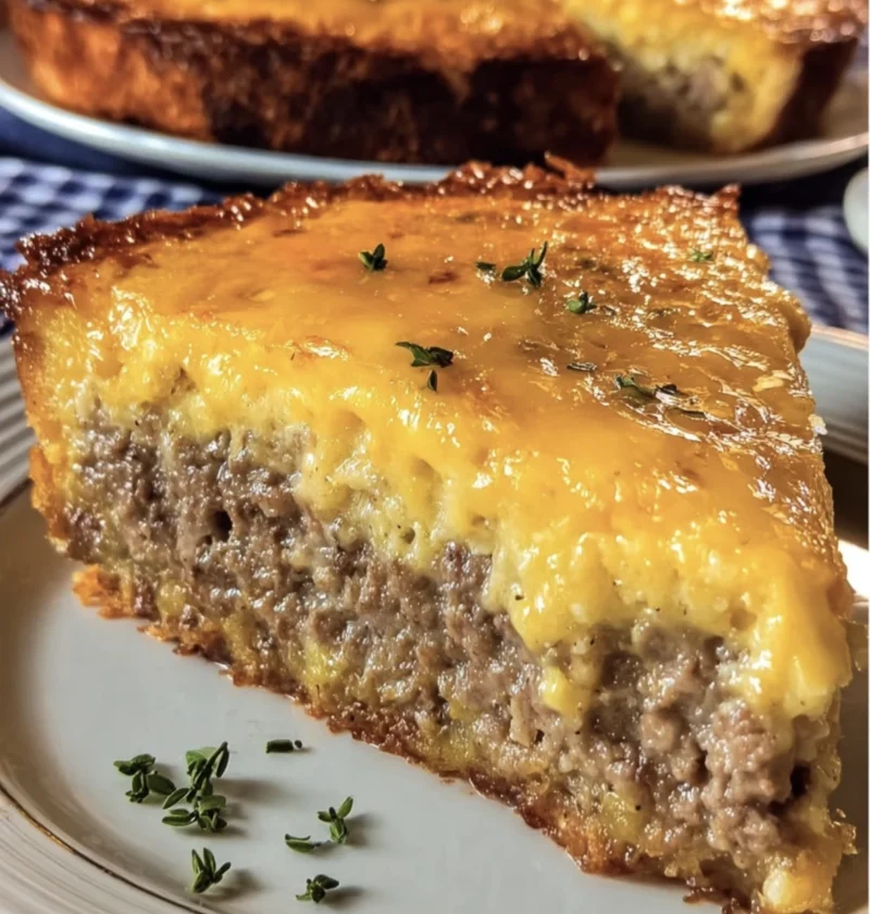 Classic Cheeseburger Pie