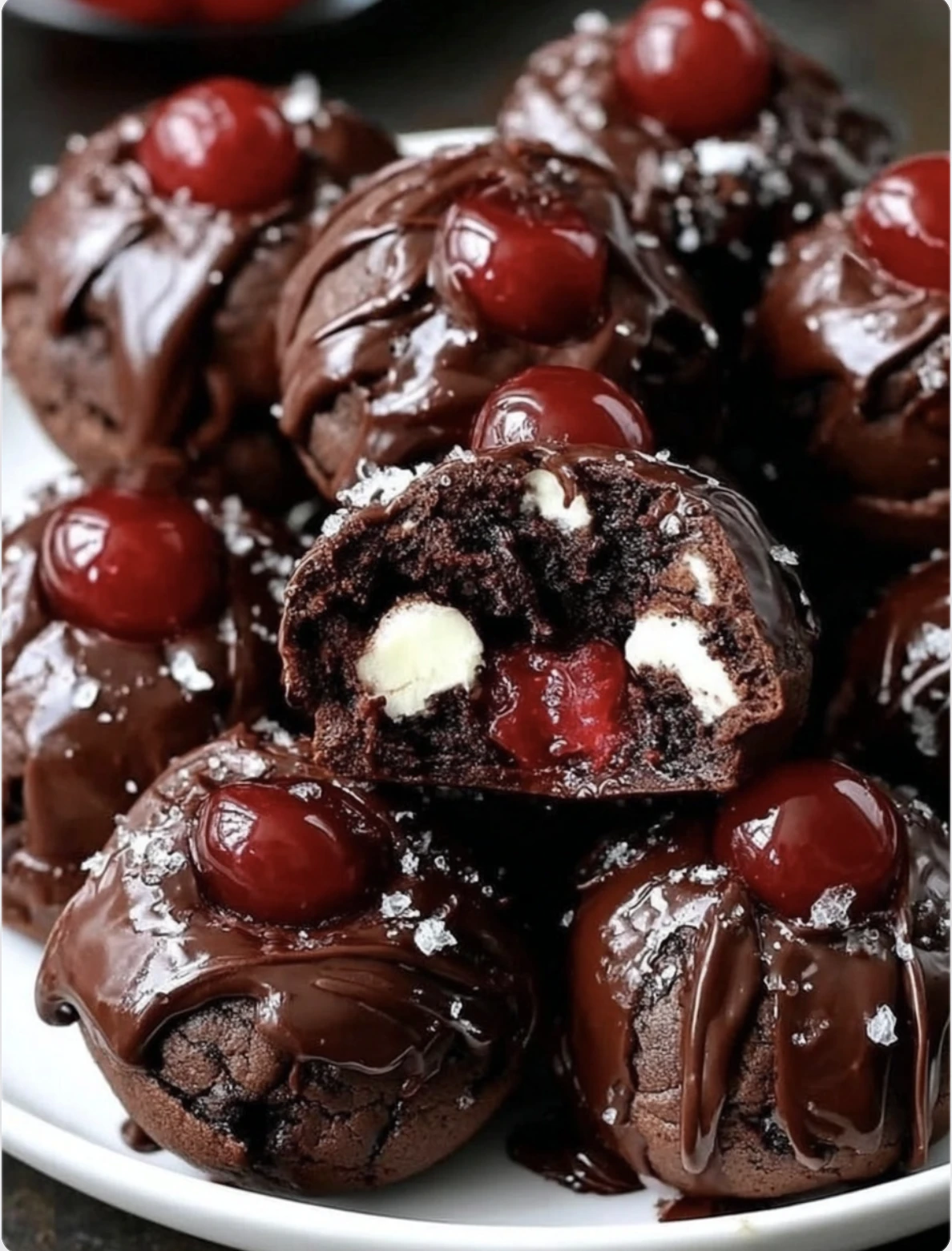 Cookie Dough Brownie Bombs