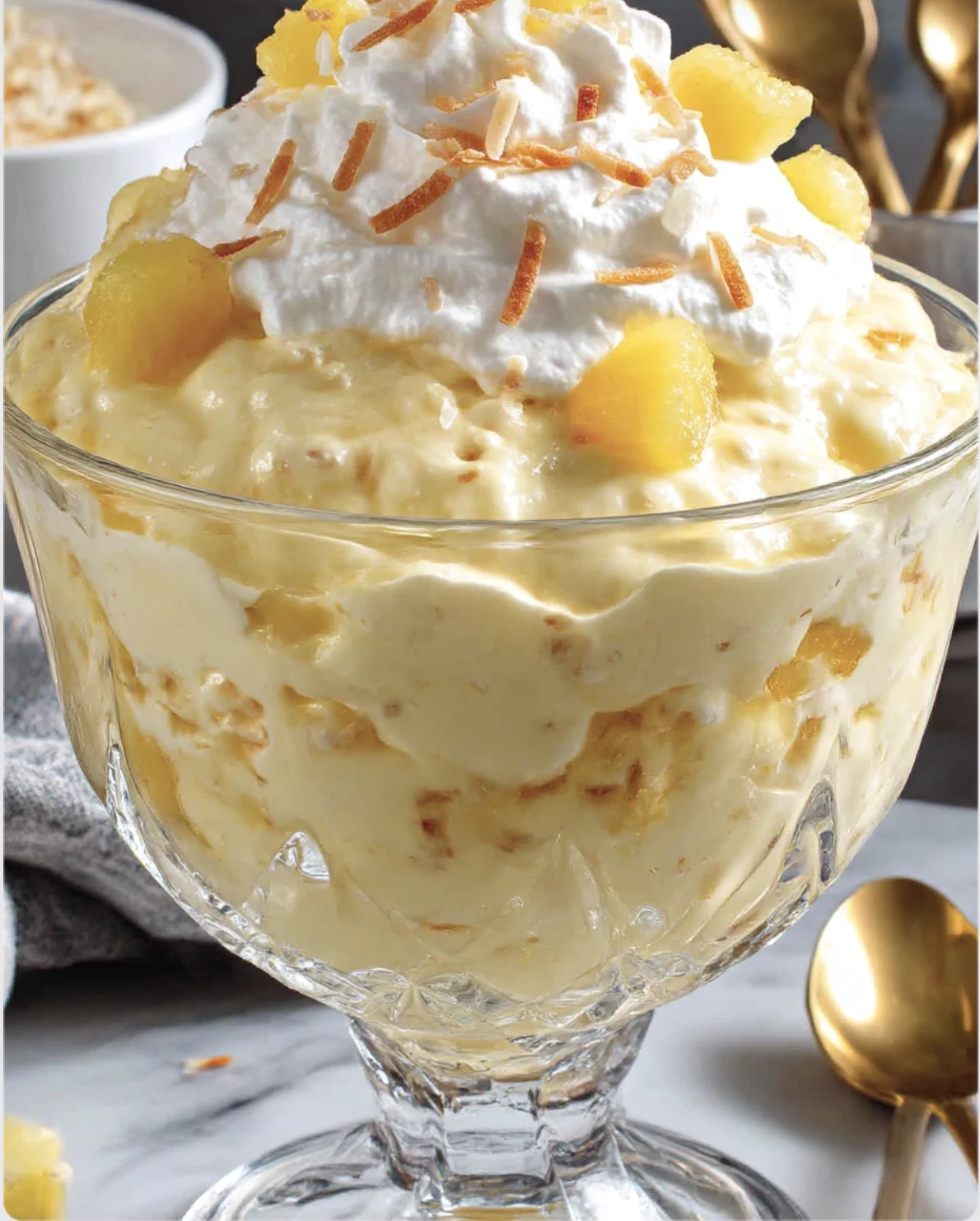 🍍🥄 Cool Whip Pineapple Fluff