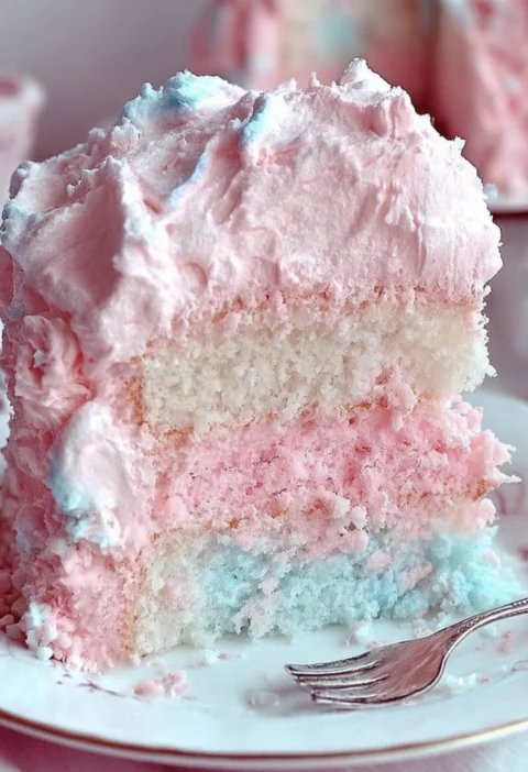 Cotton Candy Cake
