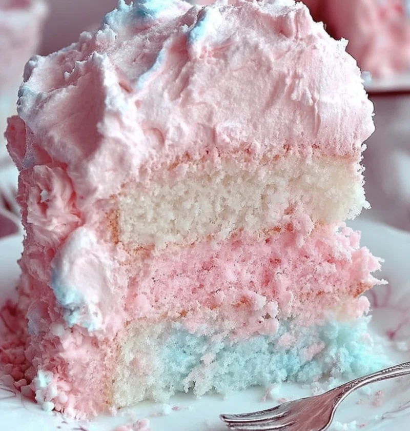 Cotton Candy Cake