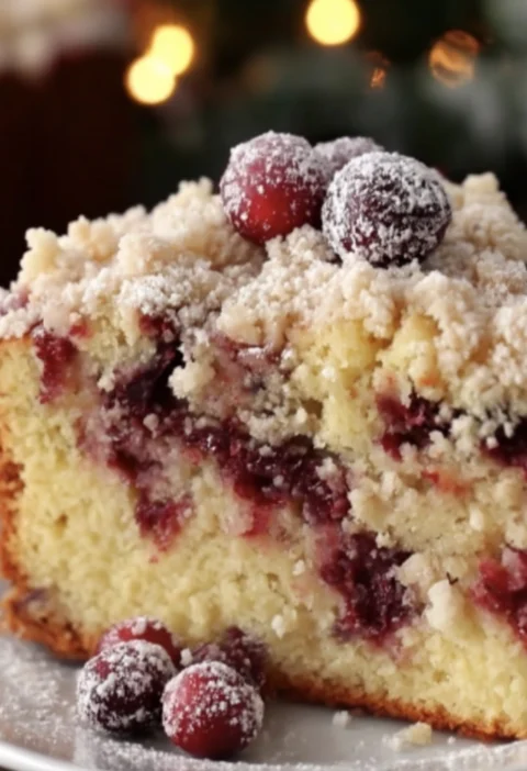Cranberry Buckle Cookie Streusel