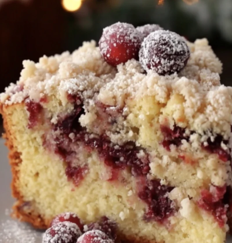 Cranberry Buckle Cookie Streusel