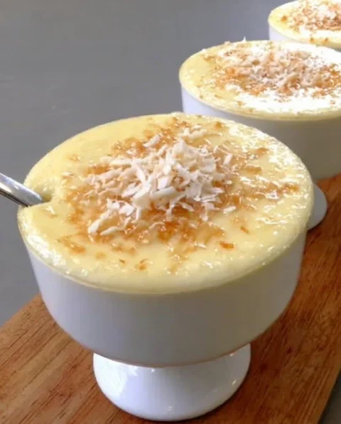 Creamy Coconut Milk Pudding