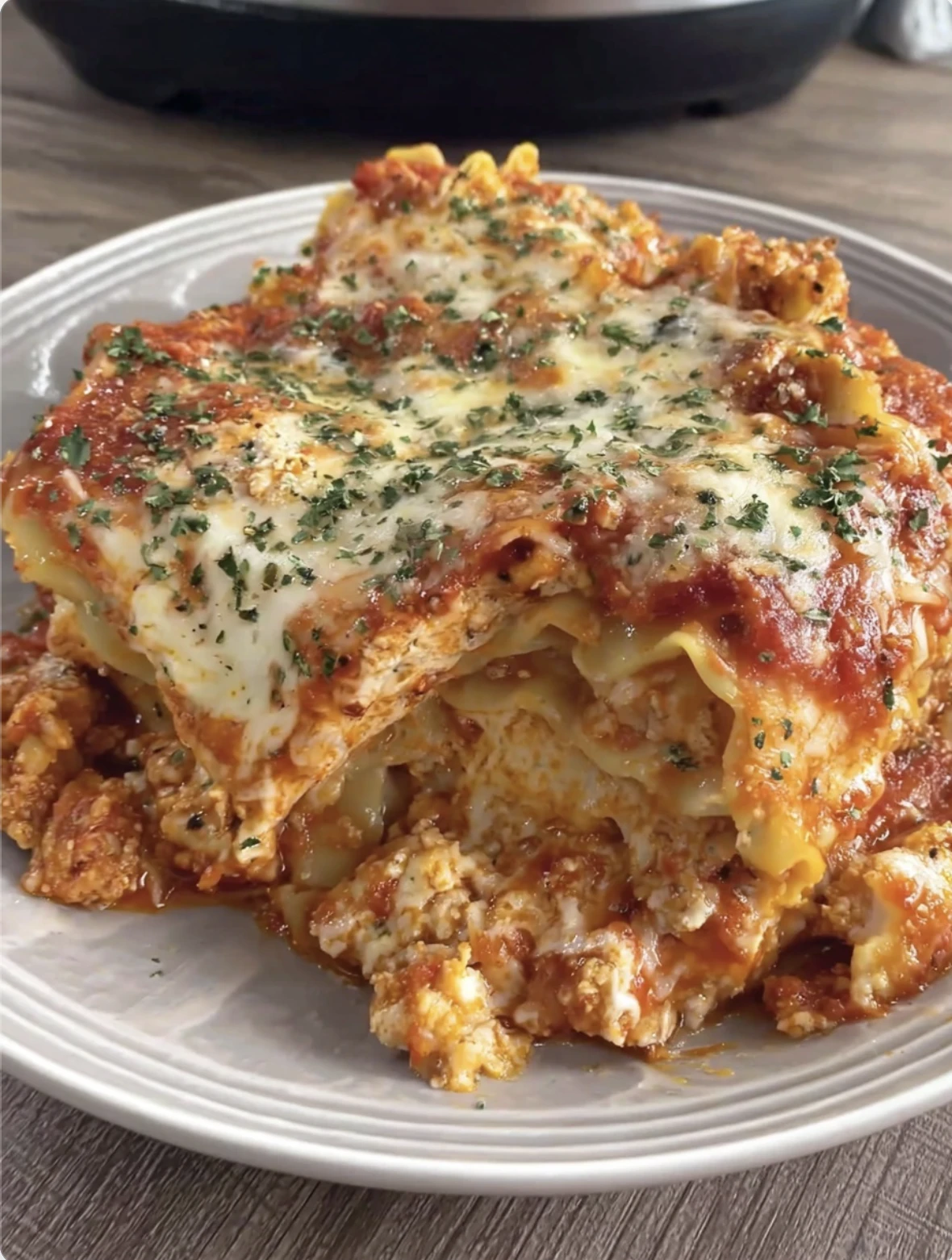 Crockpot Lasagna
