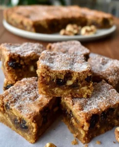 🍯🌰 Date & Walnut Slice