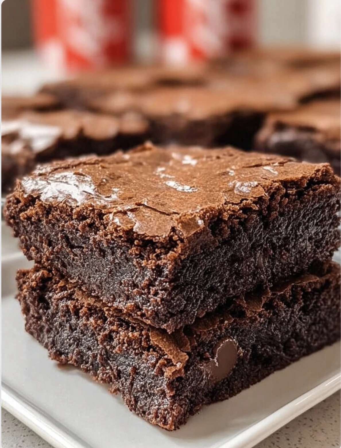 Dr. Pepper Brownies