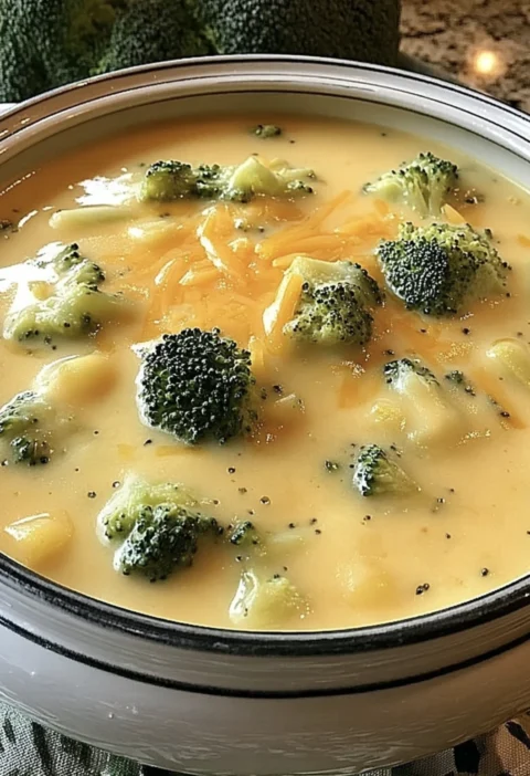 Broccoli Cheddar Soup
