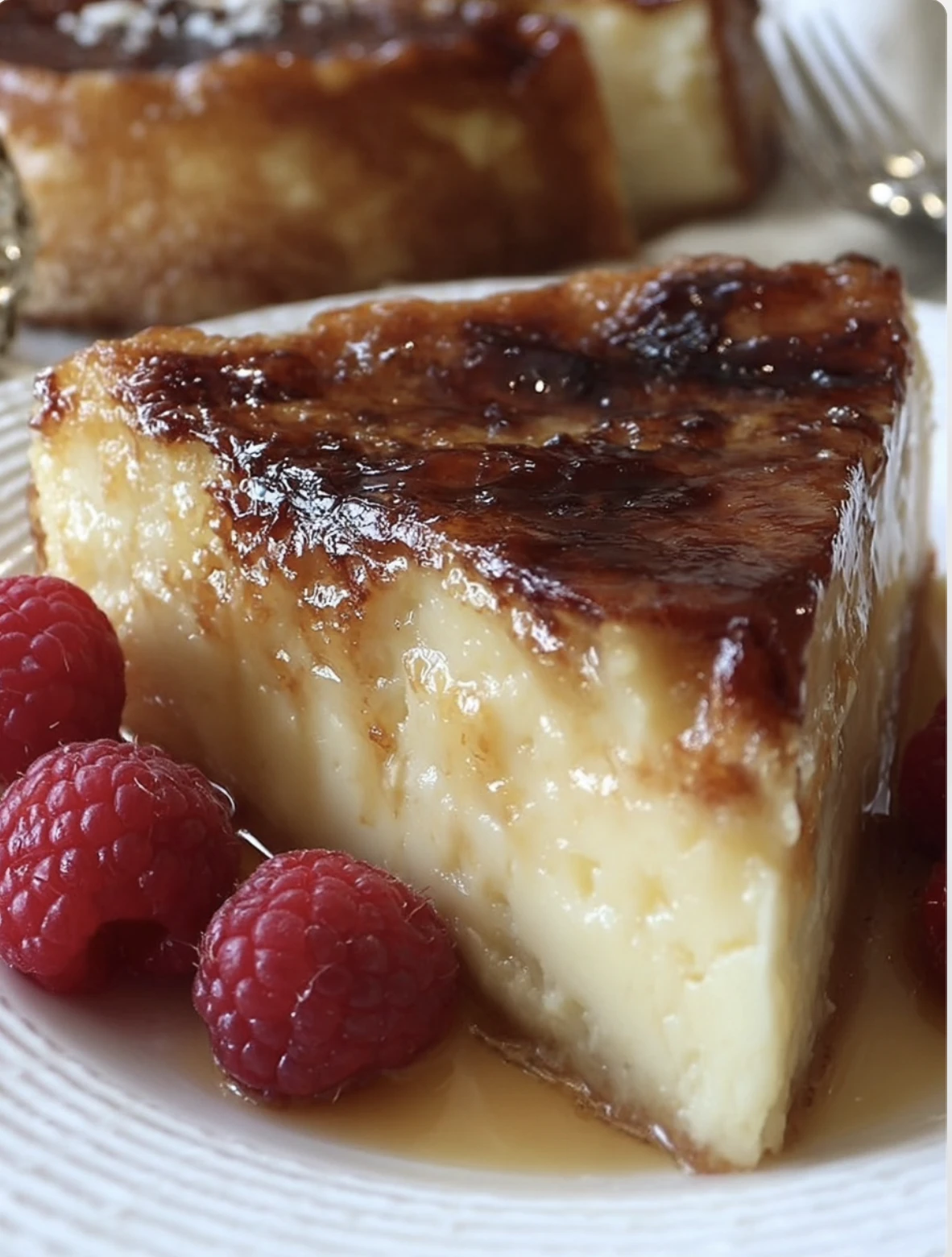 easy Crème Brûlée Cake