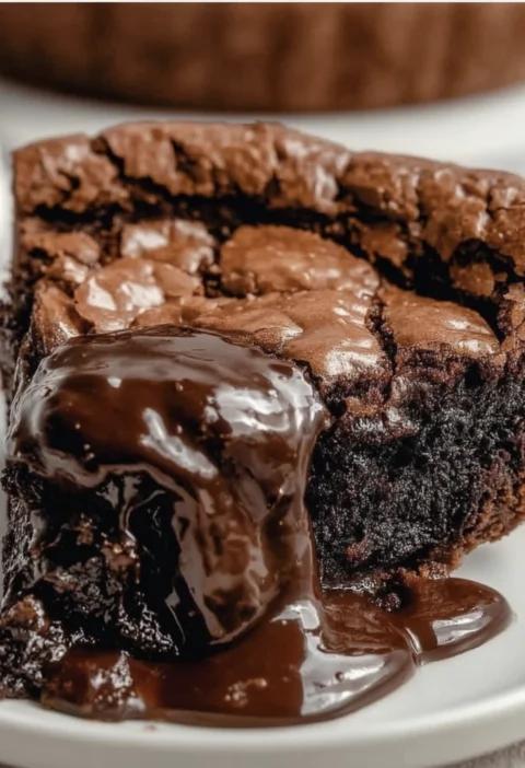Gooey Brownie Pie