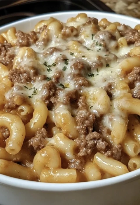 Familystyle Homemade Beefaroni