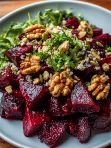 Fresh Nourishing Winter Beet Power Salad