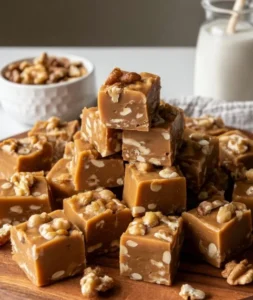 🍁🌰 Maple Walnut Fudge