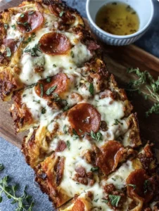 Meat Lover’s Pizza Bread