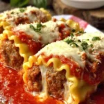 🍝🧀 Baked Cream Cheese Spaghetti Casserole