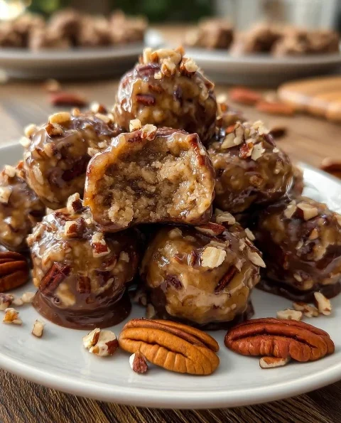Rich Nutty Pecan Pie Balls