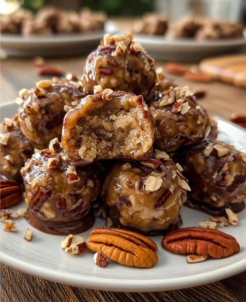 Rich Nutty Pecan Pie Balls