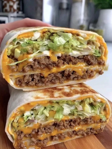 Savory Loaded Big Mac Wraps
