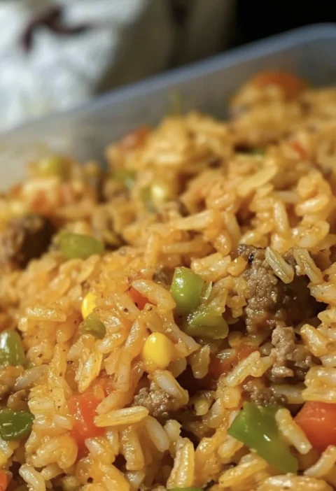 Savory Mexican Dirty Rice Bowl