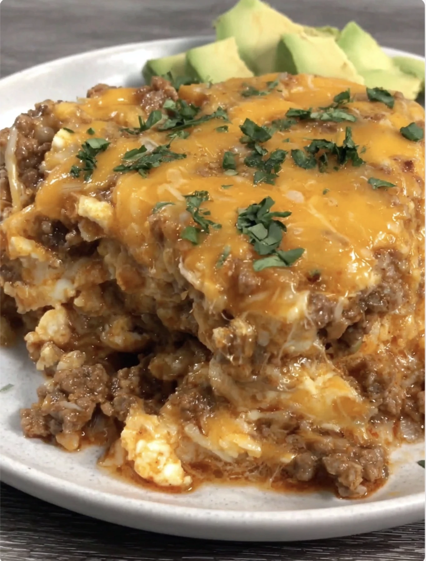Slow Cooker Taco Casserole