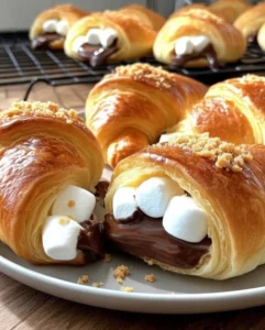 🔥🥐 S’mores Crescent Rolls