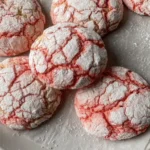 🍪❄️ Delicate & Sweet Raspberry Almond Snow Cookies