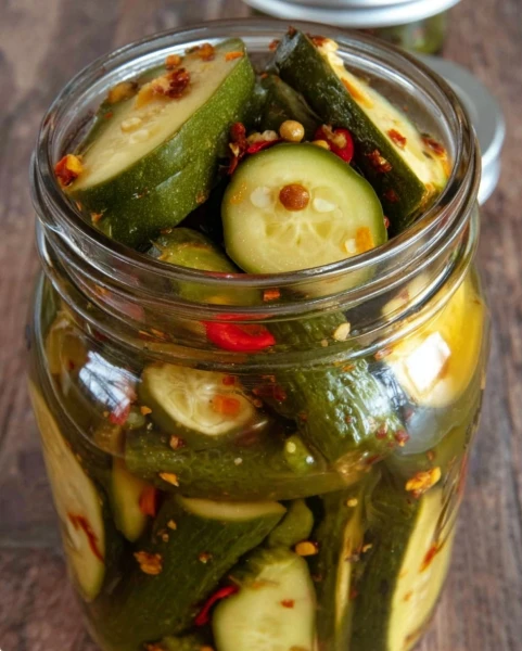Spicy Garlic Dill Pickles
