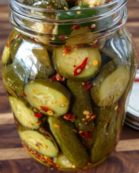 Spicy Garlic Dill Pickles