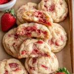 🍒 Cherry Swirl Cheesecake Dessert