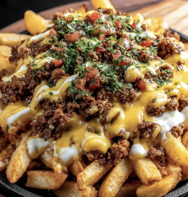 Ultimate Beefy Loaded Fries