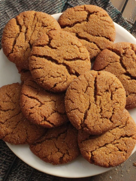 Warm Spiced Ginger Biscuits