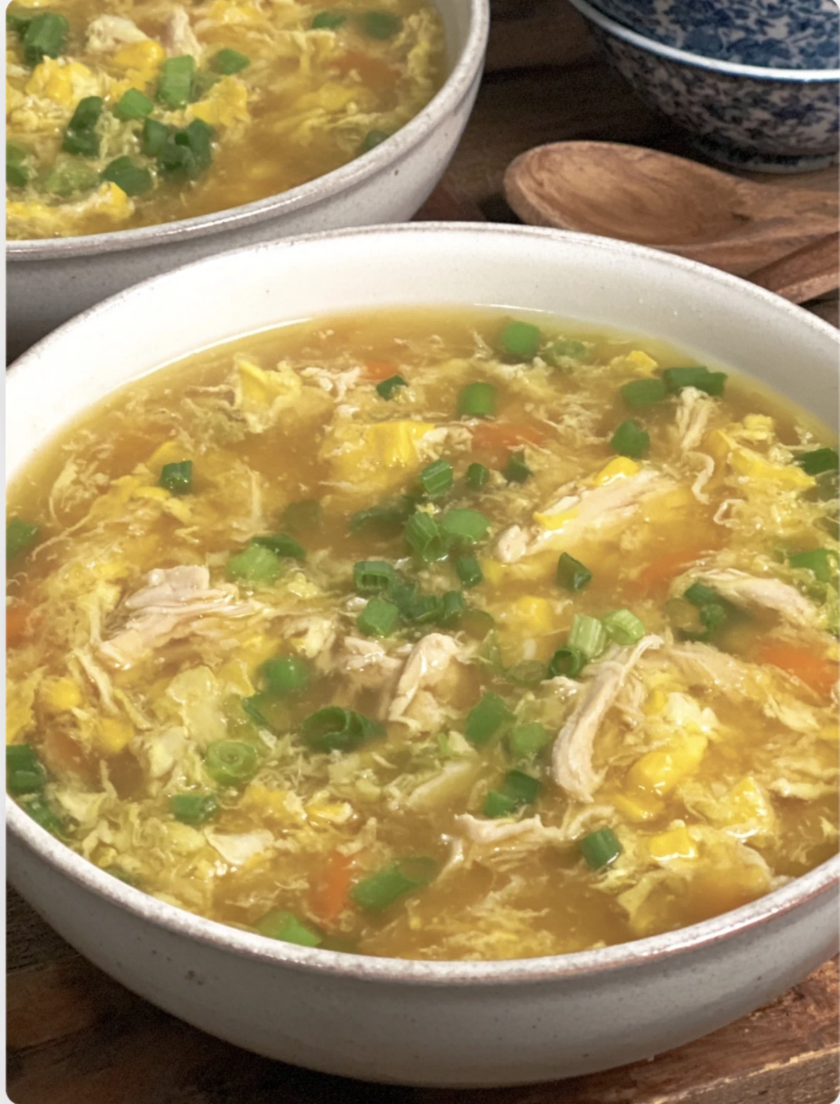 Chicken Corn Egg Drop Soup