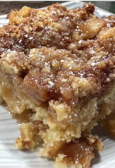 Cozy Cinnamon Apple Dump Cake