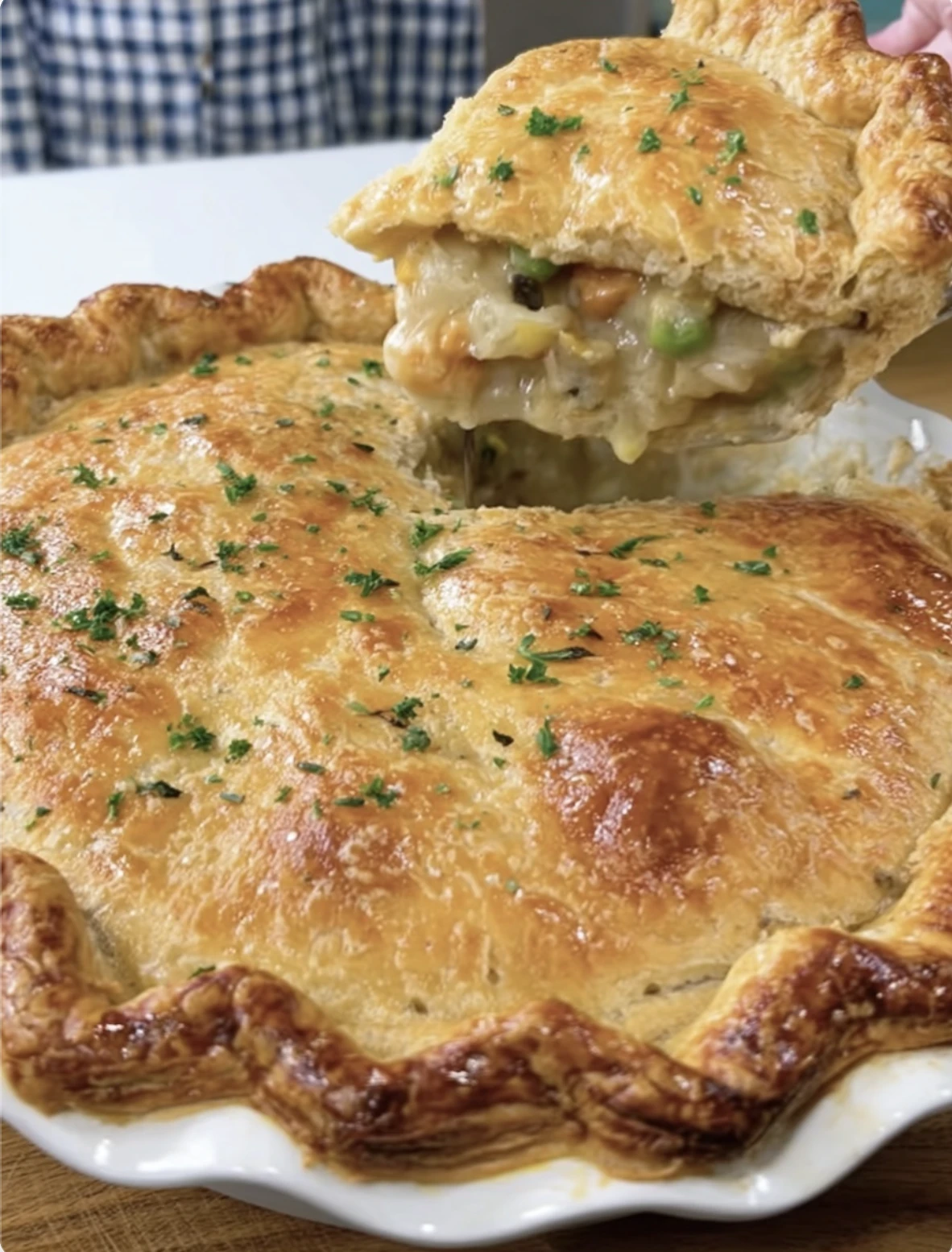Easy Creamy Chicken Pot Pie