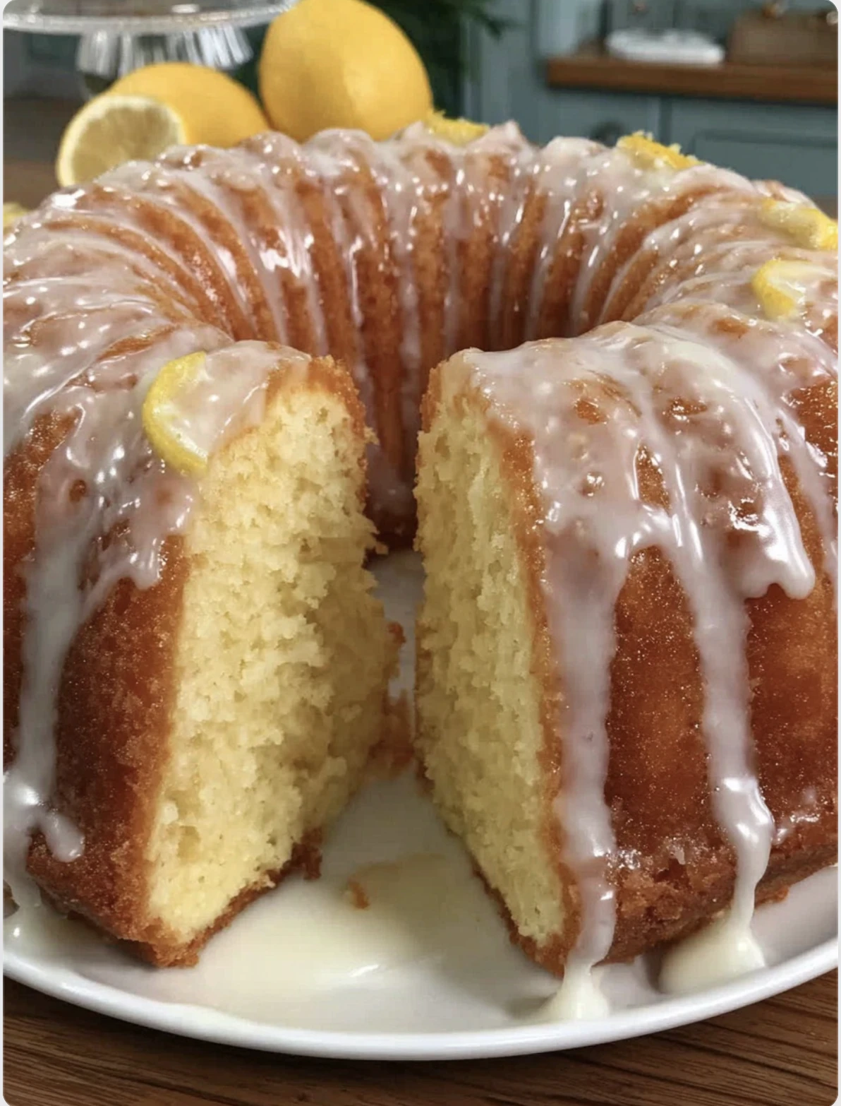 Easy Lemon 7UP Cake