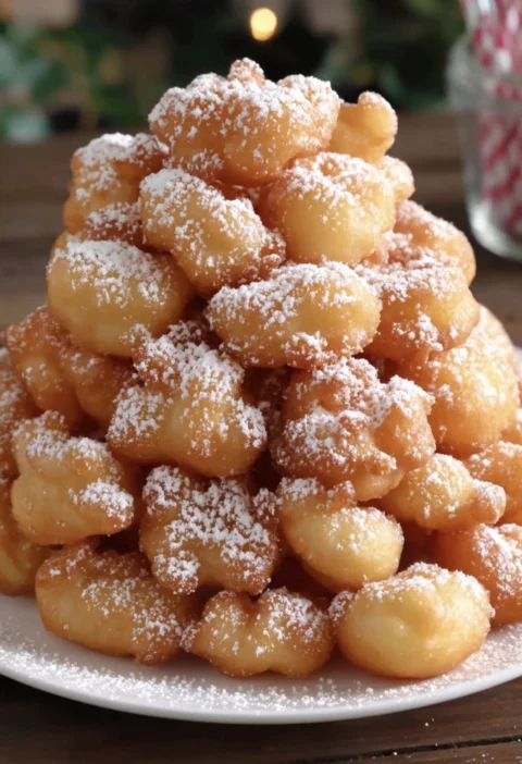 Funnel Cake Bites Crispy Sweet Perfectly Mini