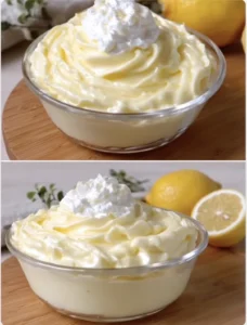 Lemon Cheesecake Mousse