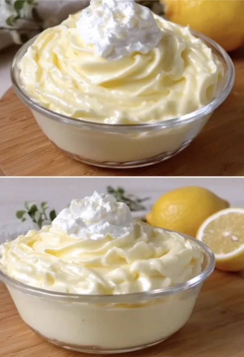 Lemon Cheesecake Mousse