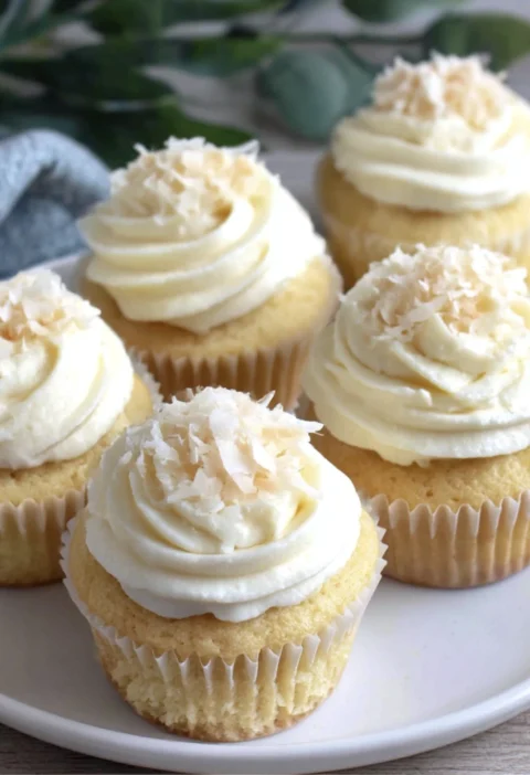Moist Fluffy Vanilla Cupcakes