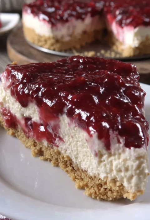 Nobake Berry Cheesecake