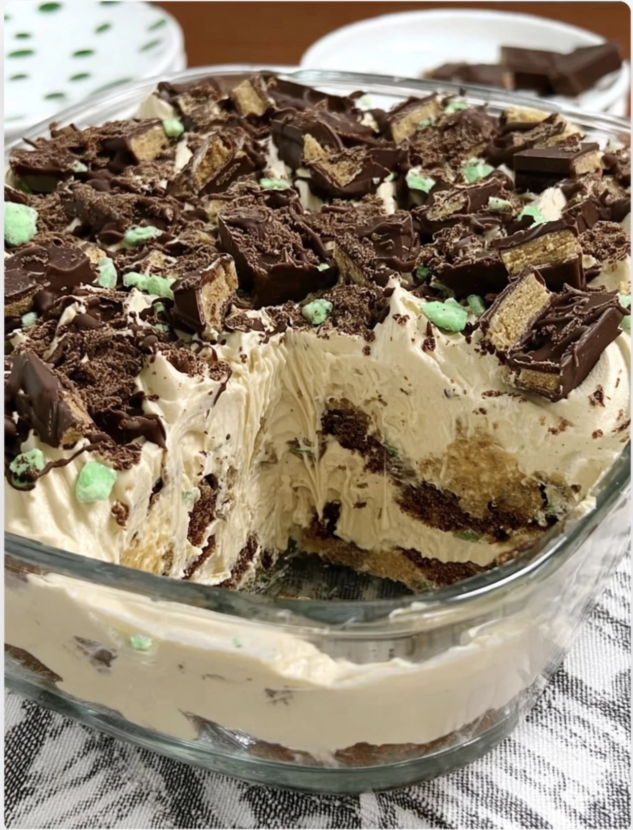 Peppermint Crisp Trifle Delight