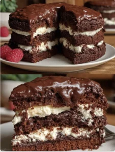 Perfect Chocolate-Filled Cake
