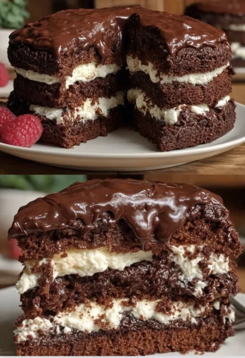 Perfect Chocolatefilled Cake
