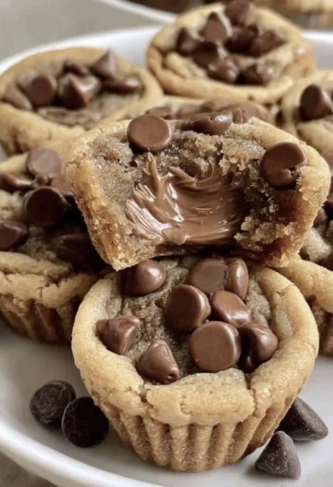 Reeses Peanut Butter Chocolate Chip Cookie Bites