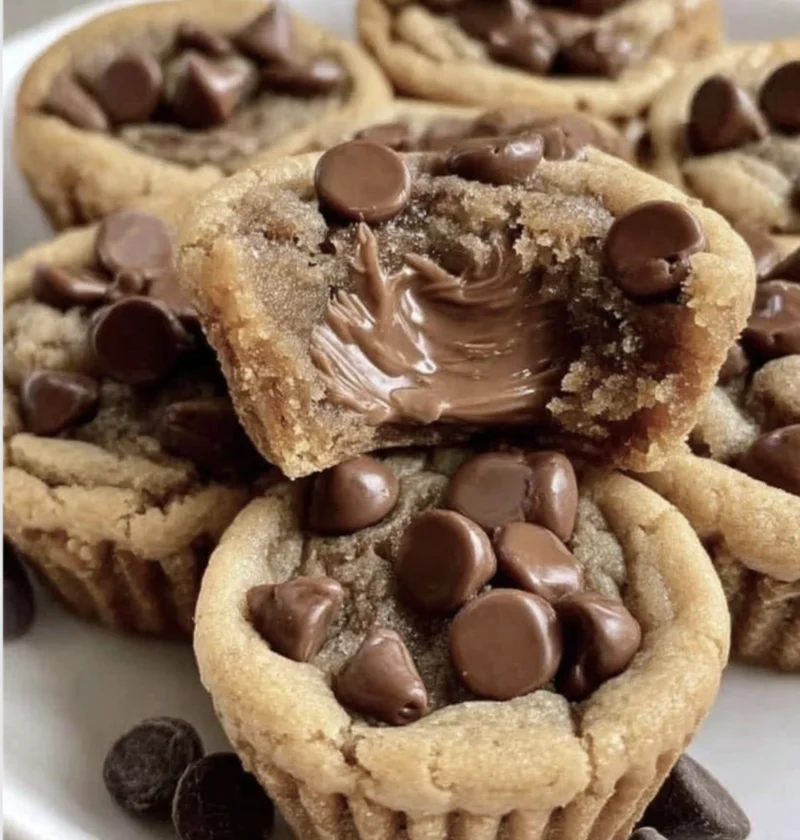 Reeses Peanut Butter Chocolate Chip Cookie Bites