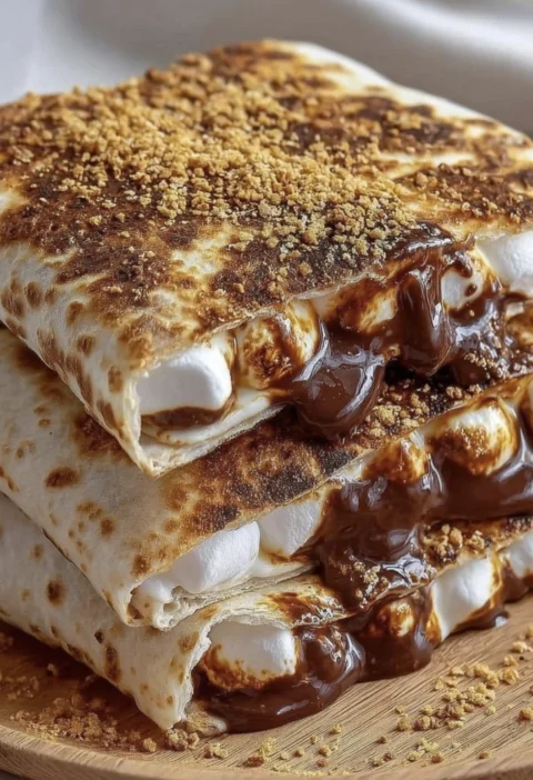 Smores Crunchwrap Ores