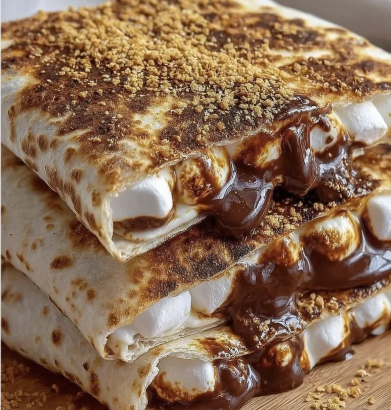 Smores Crunchwrap Ores