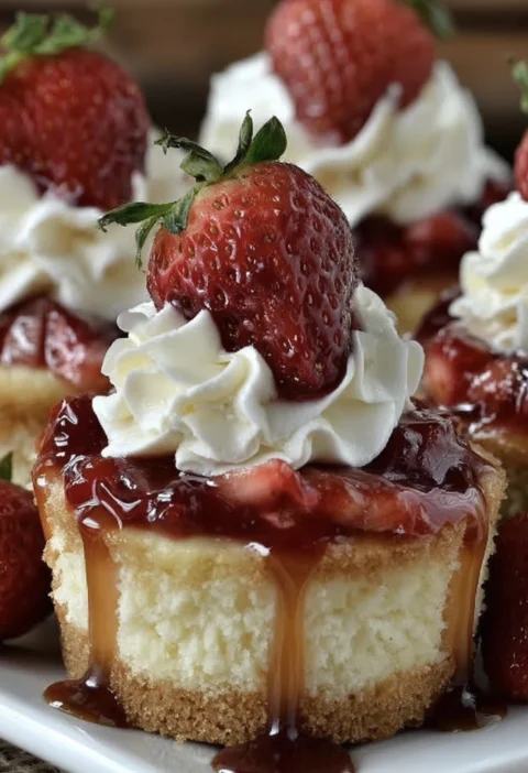 Strawberry Cheesecake Cupcakes
