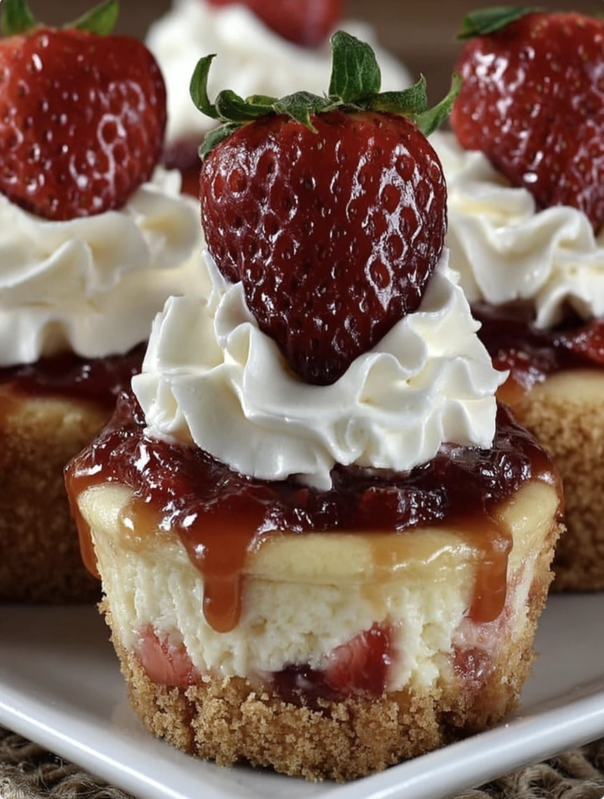 Strawberry Cheesecake Cupcakes